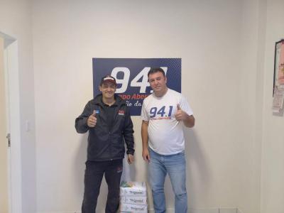 Ganhadores dos PrÃªmios das TransmissÃµes dos Jogos do OLF retiraram seus Brindes